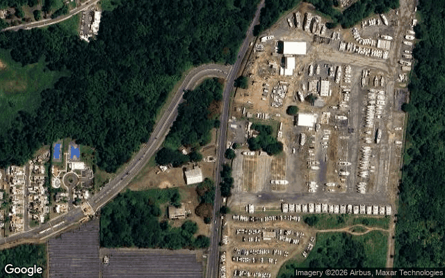 Aerial view of Puerto del Rey marina in Fajardo, Puerto Rico