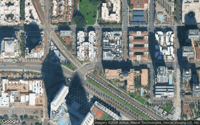 Aerial view of Sunroad Marina marina in San Diego, CA