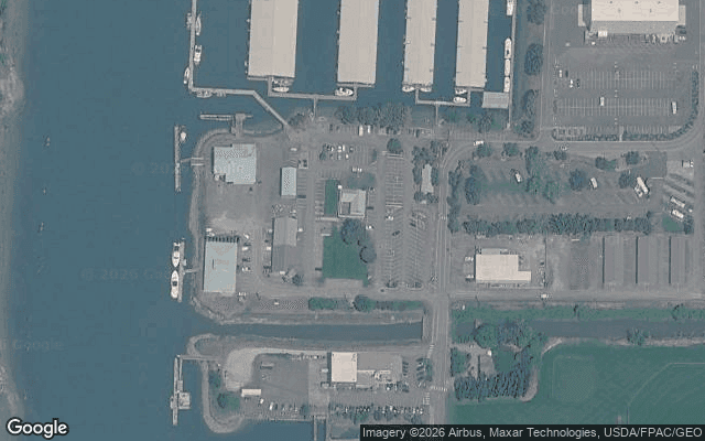 La Conner Marina in La Conner, WA