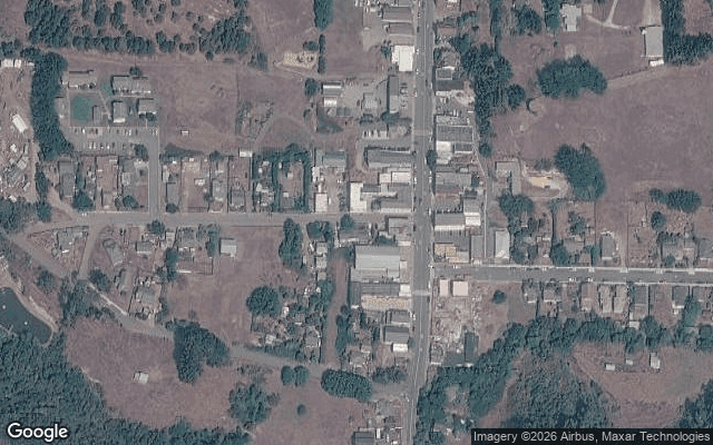 US Coast Guard Rescue Boat House in Point Arena, CA