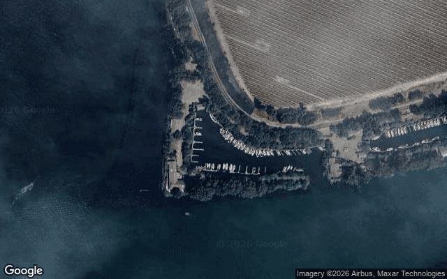 Hidden Harbor Marina satellite view